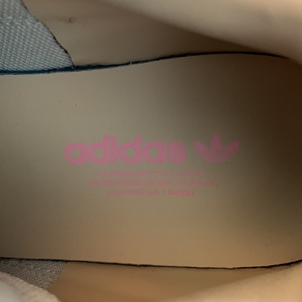 Adidas Supercourt Originals White True Pink Sneakers - Picture 7 of 9